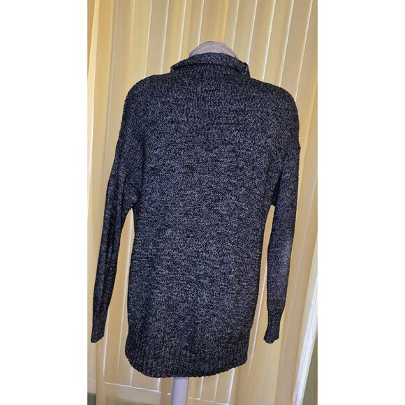 Loft Outlet Lounge Women’s Sweater L Knit Winter Warm Cowl Neck Pocket - Picture 2 of 5